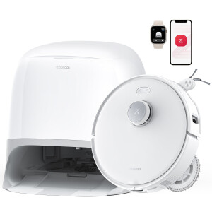 Roborock Qrevo Curv 5A1 0,325 l Zwart, Wit