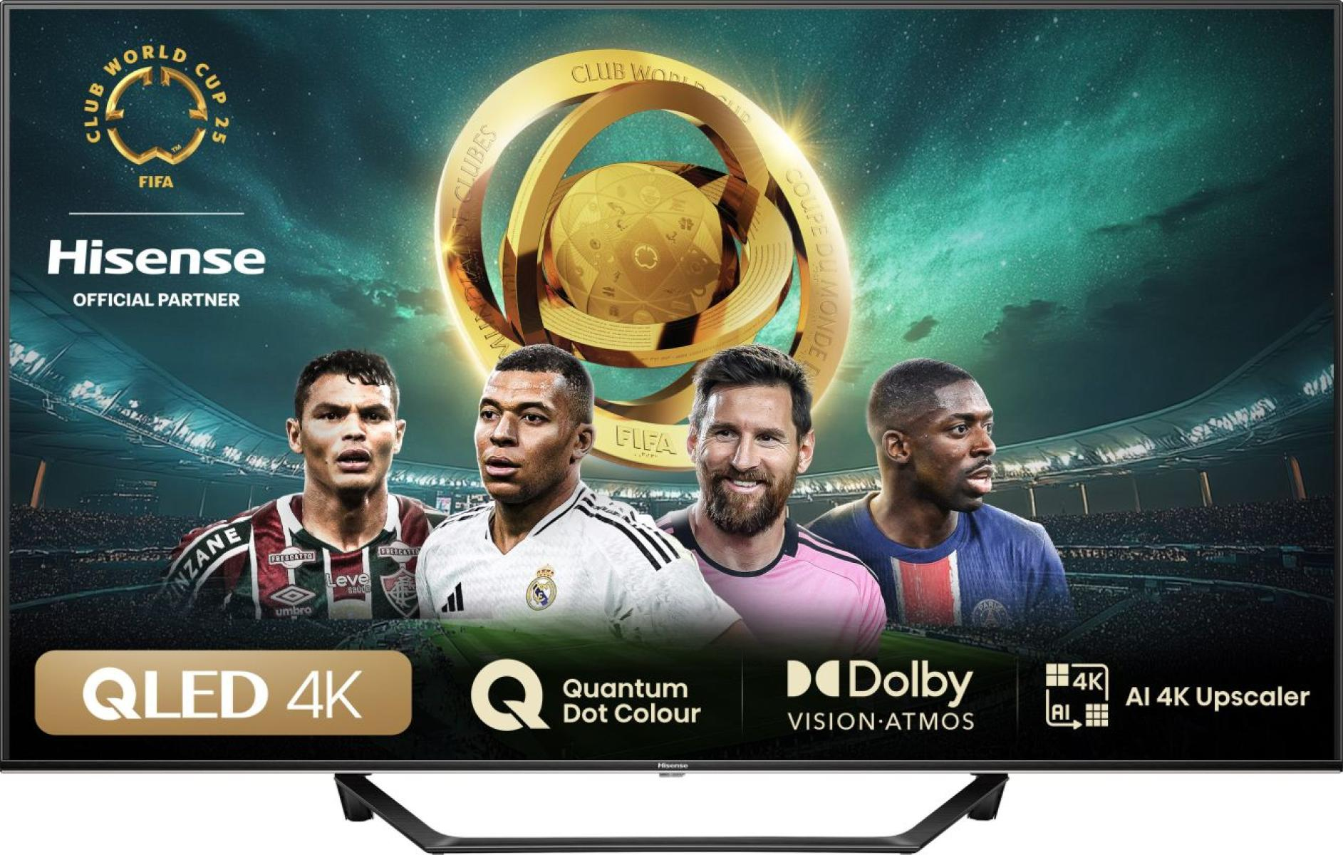 Hisense 43A7NQ 109,2 cm (43") 4K Ultra HD Smart TV Wifi Grijs 250 cd/m²