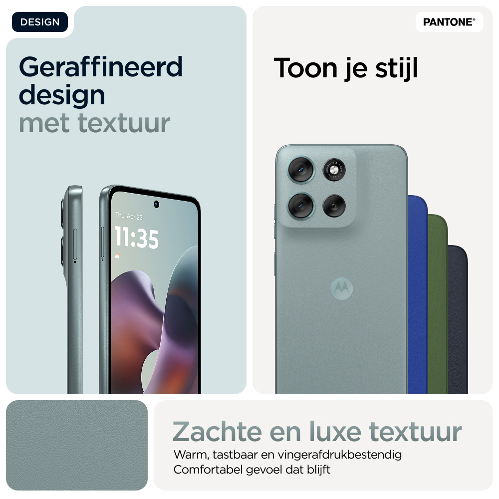 Motorola moto g56 5G 17,1 cm (6.72") Hybride Dual SIM Android 15 USB Type-C 8 GB 256 GB 5200 mAh Grijs - Afbeelding 5