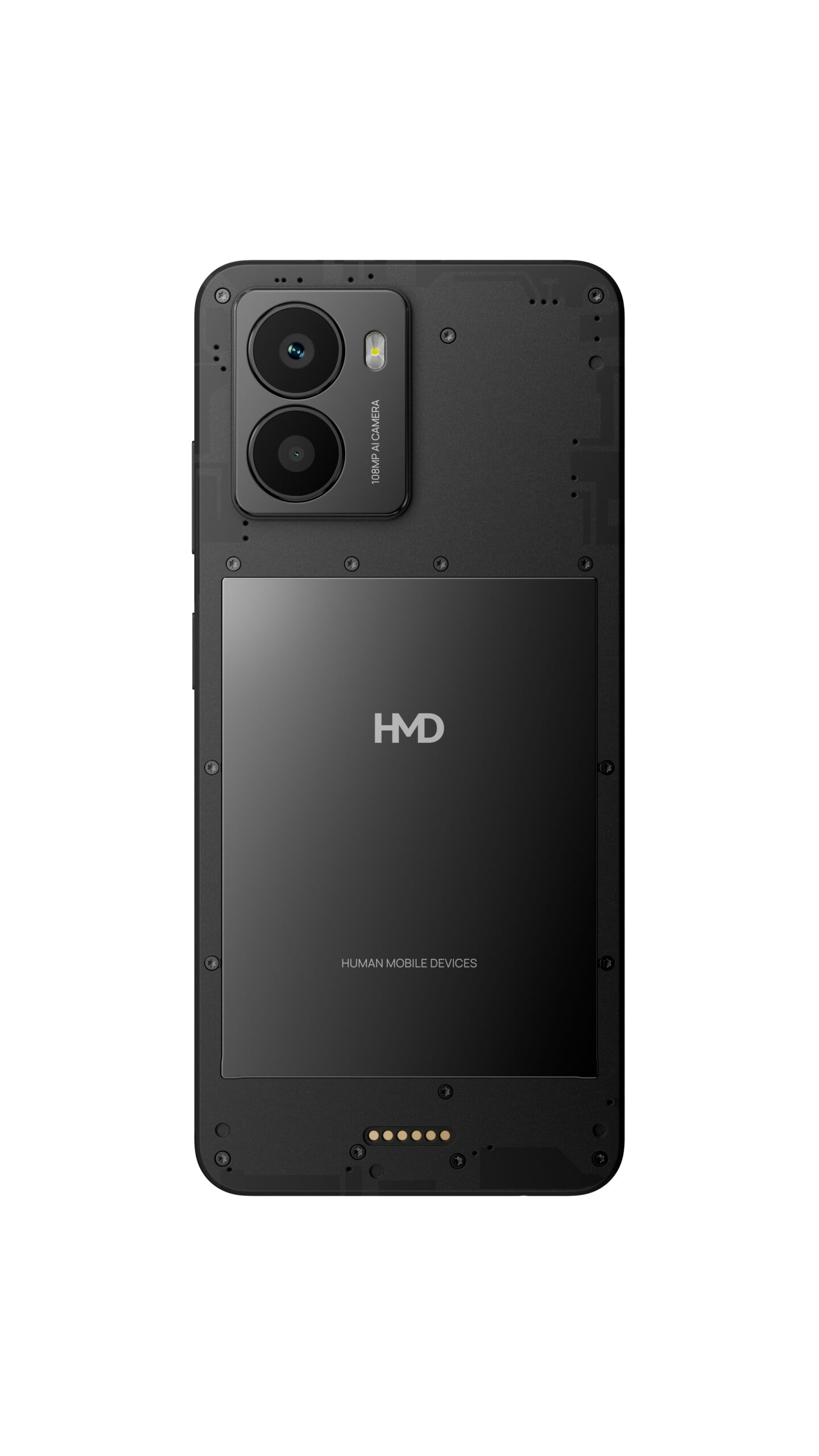 HMD FUSION X1 DS TA-1672 6/128 FLASHY 16,7 cm (6.56") 202,5 g Zwart Cameratelefoon