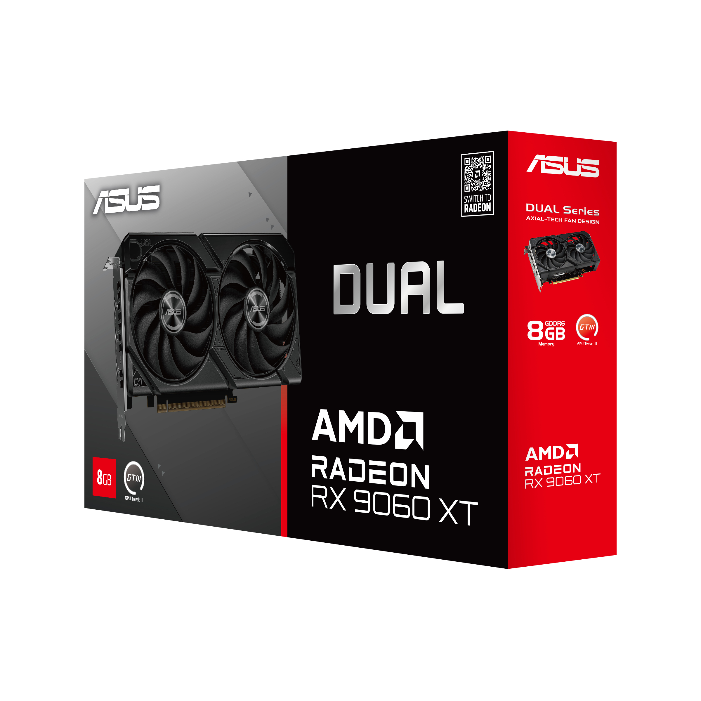 ASUS DUAL-RX9060XT-8G AMD Radeon RX 9060 XT 8 GB GDDR6 - Afbeelding 15