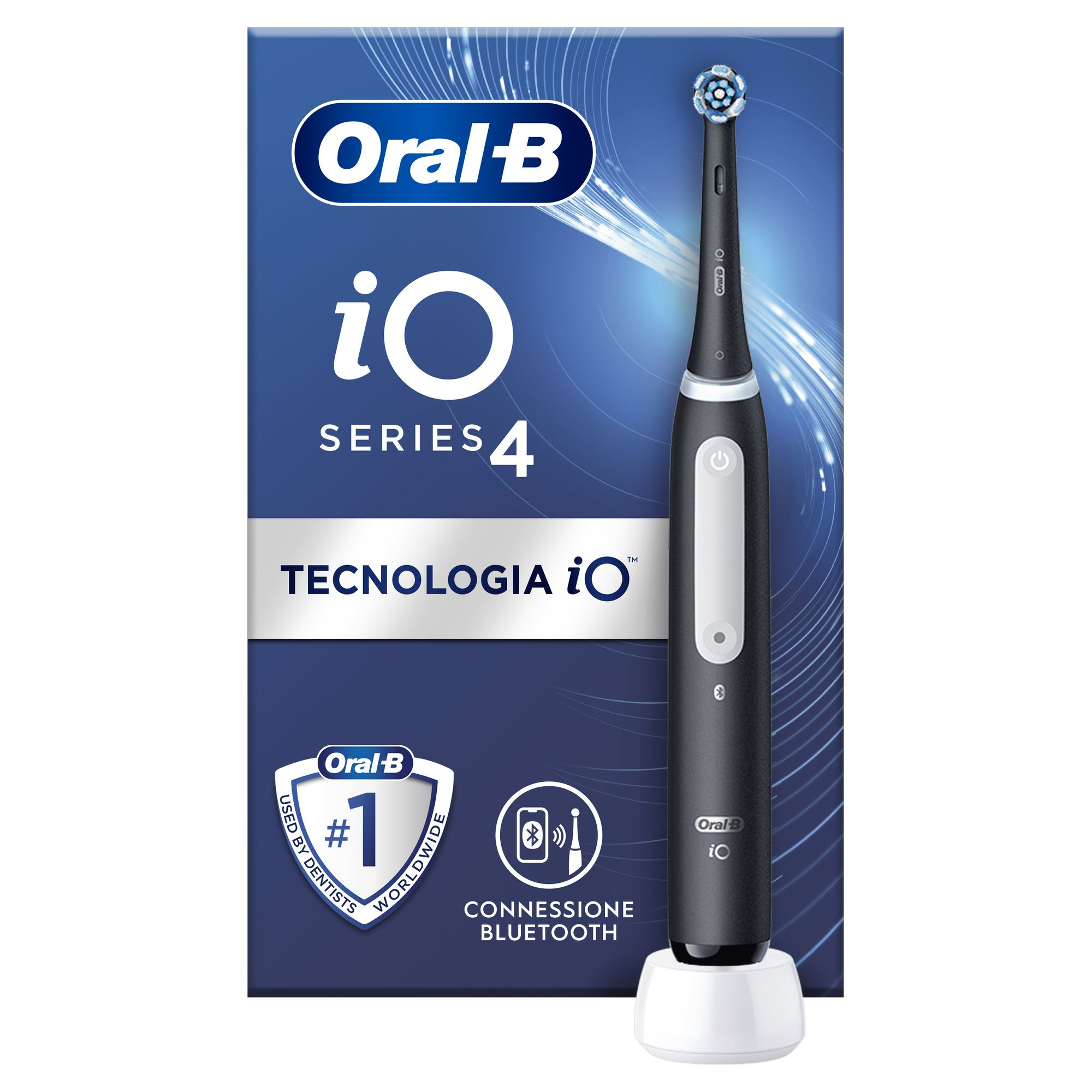 Oral-B iO Series 4 Volwassene Vibrerende tandenborstel Zwart - Afbeelding 9