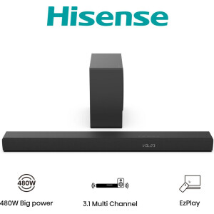 Hisense HS3100 Zwart 3.1 kanalen 480 W