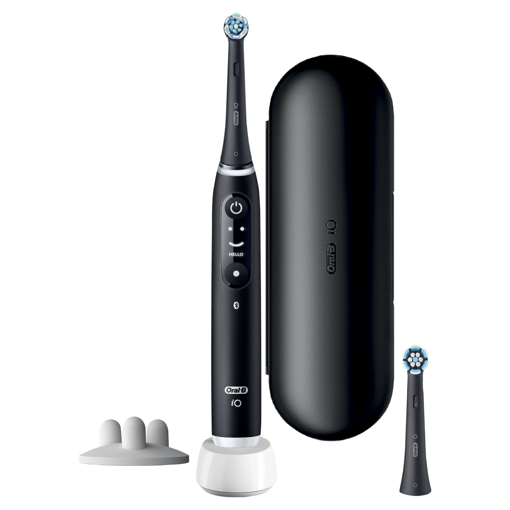 Oral-B iO 6 Volwassene Vibrerende tandenborstel Zwart - Afbeelding 2