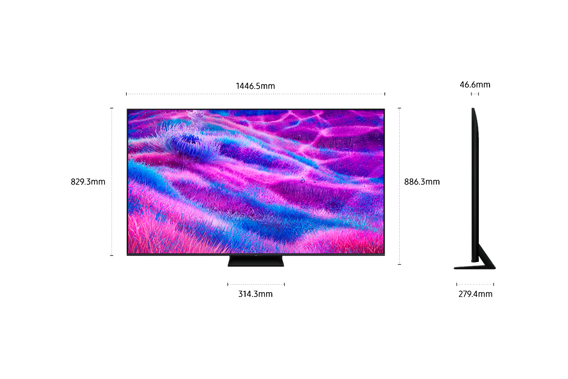 Samsung TQ65QN80FAU 165,1 cm (65") 4K Ultra HD Smart TV Wifi Grijs - Afbeelding 8