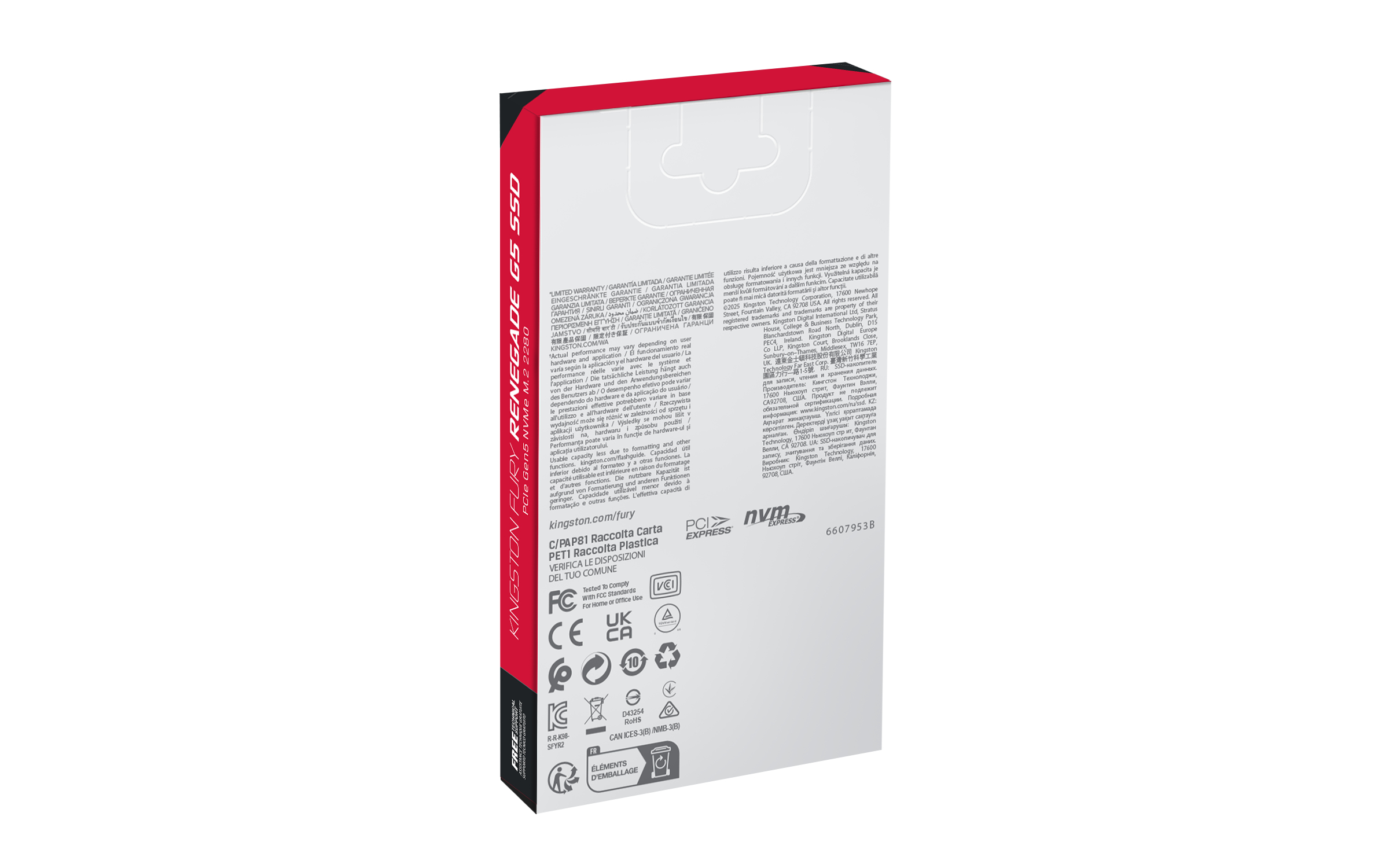 Kingston Technology 1T FURY RENEGADE G5 M.2 2280 NVMe SSD - Afbeelding 5