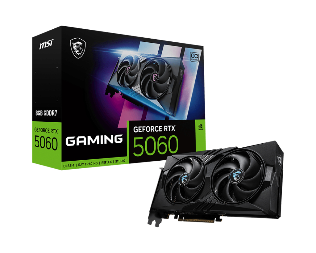 MSI GeForce RTX 5060 8G GAMING OC NVIDIA 8 GB GDDR7 - Afbeelding 2