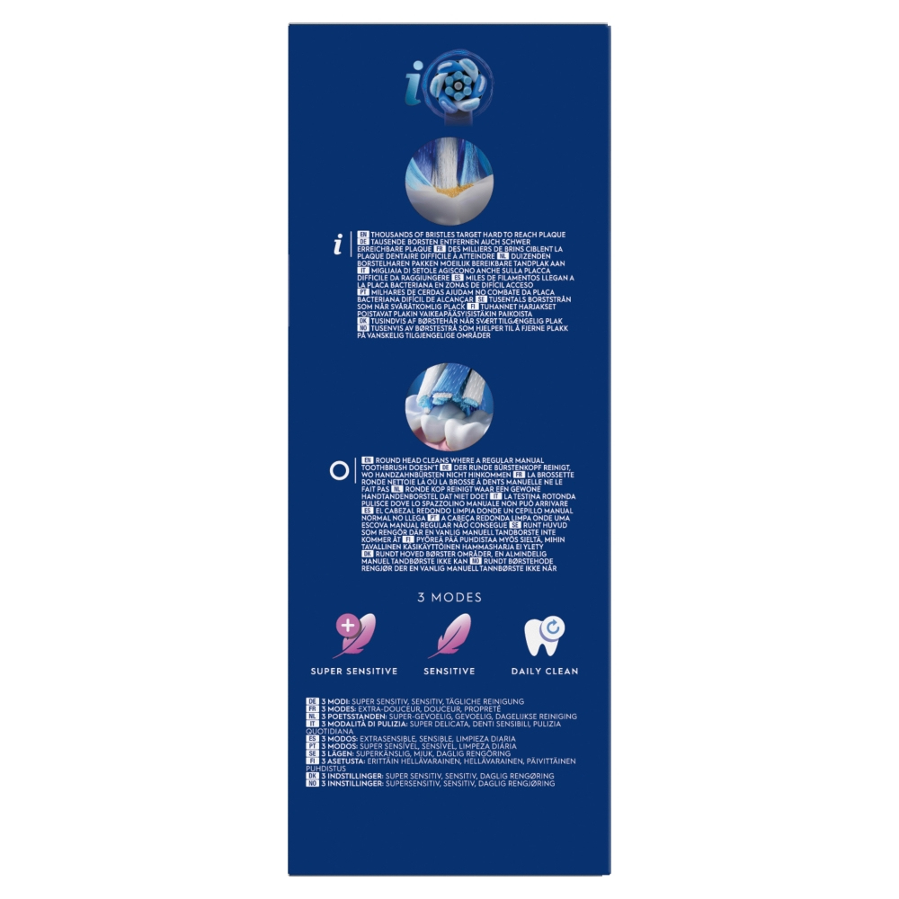Oral-B iO Series 2 Volwassene Vibrerende tandenborstel Zwart, Roze - Afbeelding 5