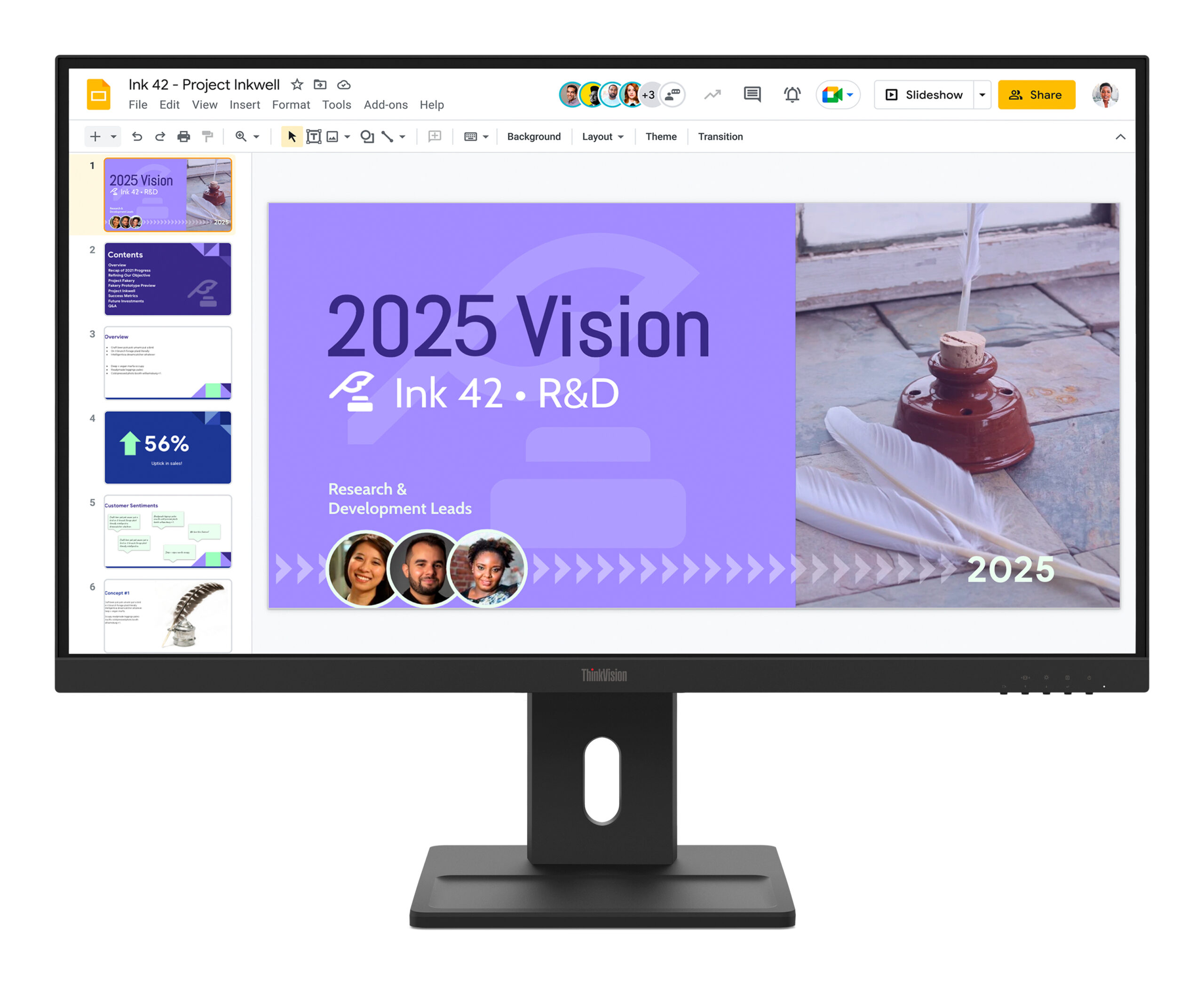 Lenovo ThinkVision E27Q-40 Monitor