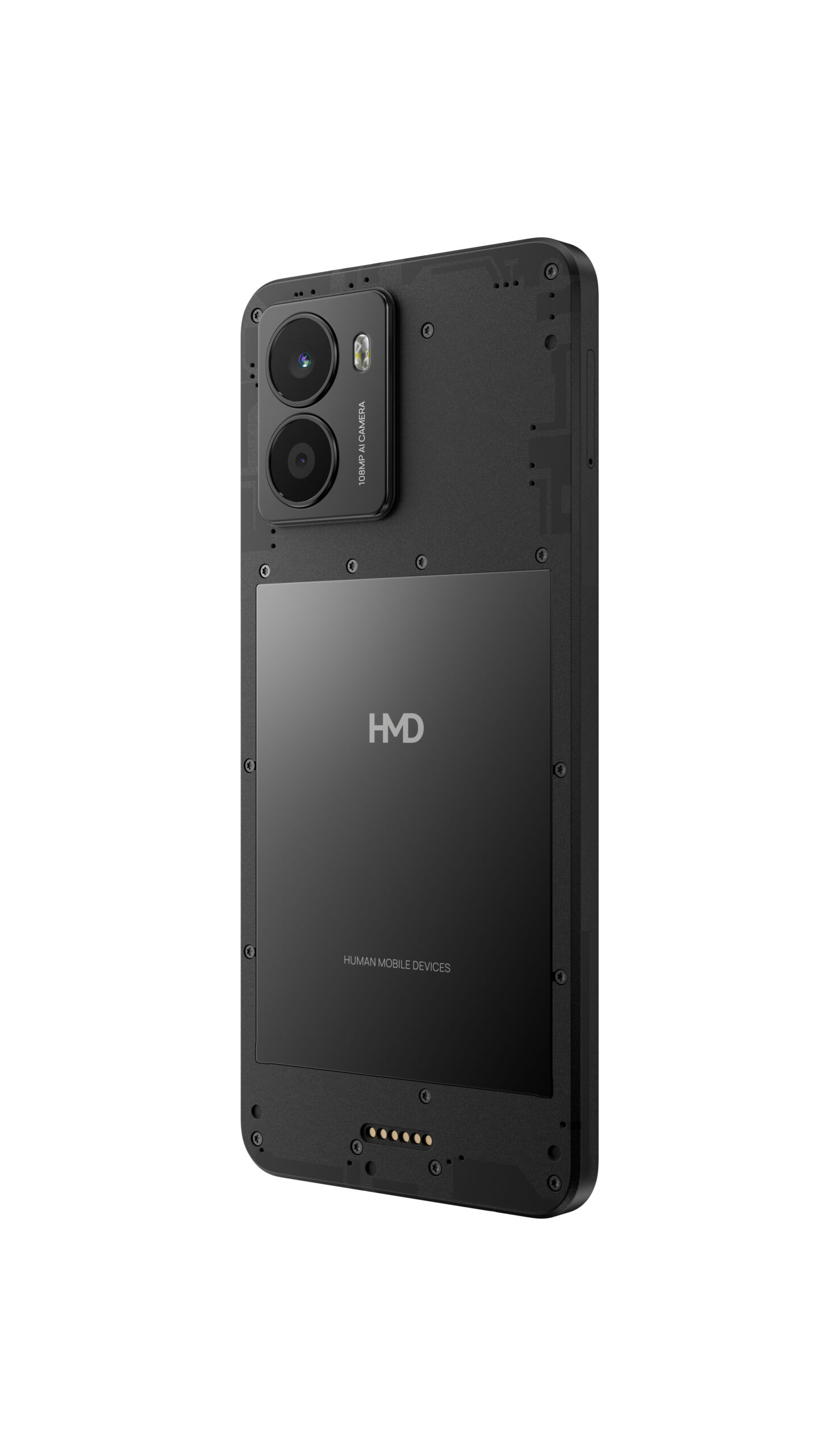 HMD FUSION X1 DS TA-1672 6/128 FLASHY 16,7 cm (6.56") 202,5 g Zwart Cameratelefoon - Afbeelding 3
