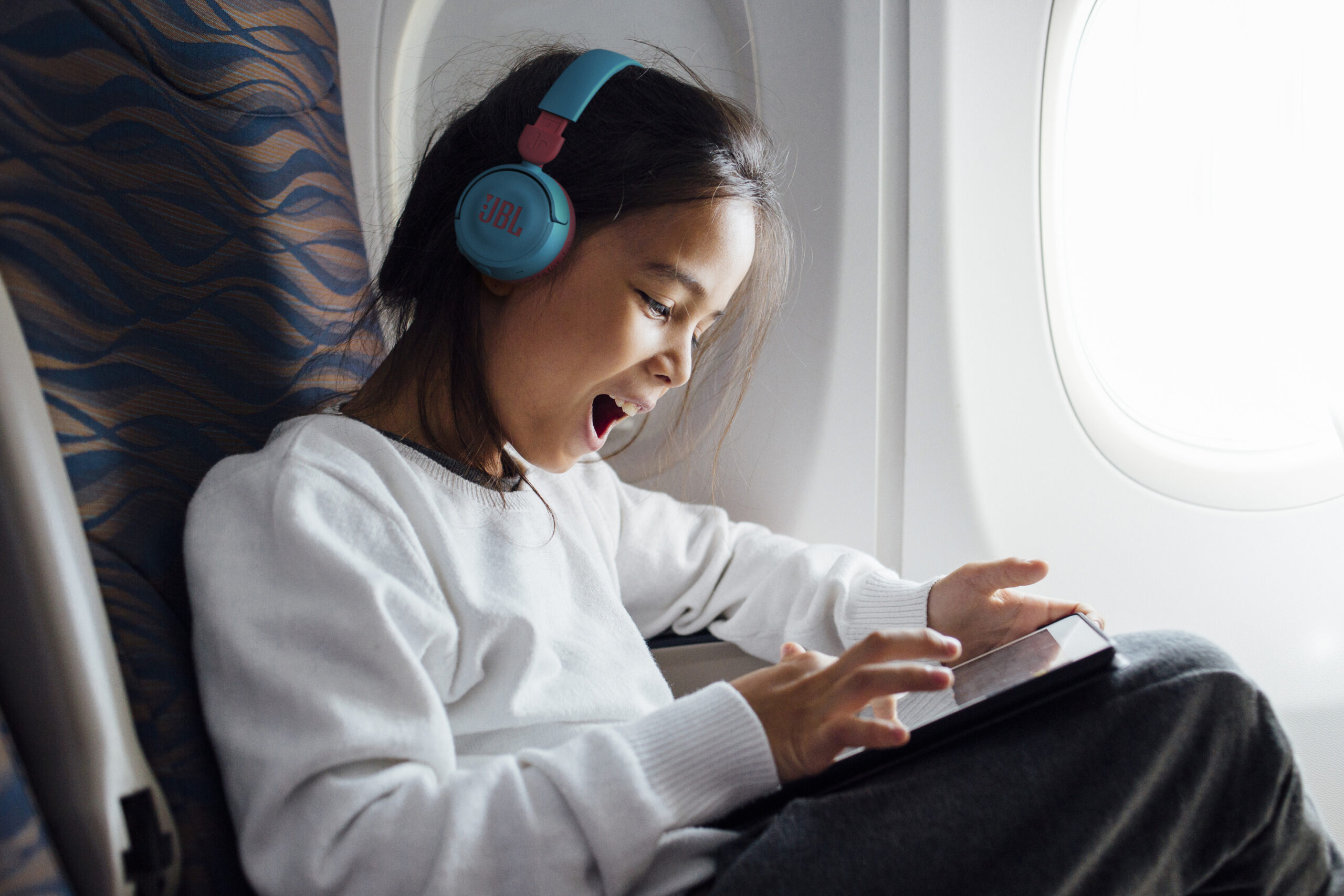 JBL JR310 BT Hoofdtelefoons Draadloos Hoofdband Muziek USB Type-C Bluetooth Blauw - Afbeelding 11