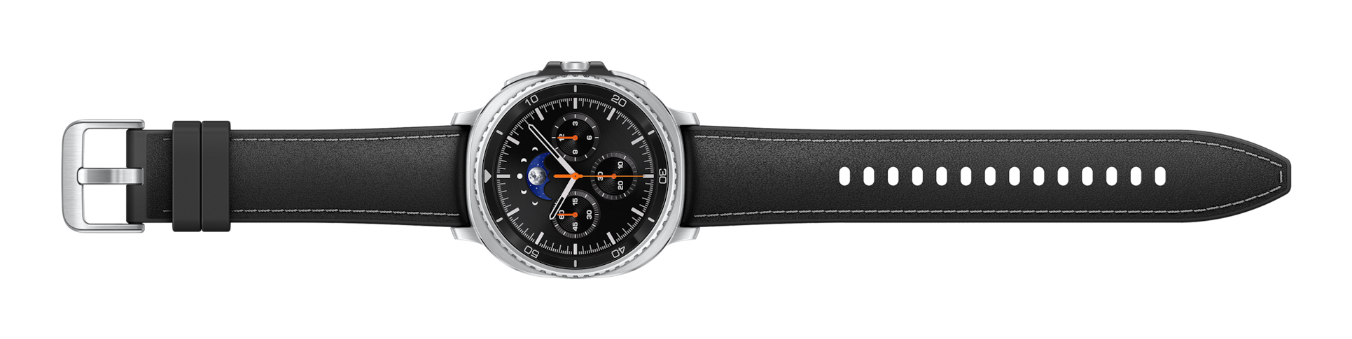 Samsung Galaxy Watch 8 Classic 3,3 cm (1.3") AMOLED 46 mm Digitaal 438 x 438 Pixels Touchscreen Zilver Wifi GPS - Afbeelding 5