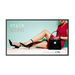 Philips 55BDL6052H/12 beeldkrant Digitale signage flatscreen 138,7 cm (54.6") Wifi 2500 cd/m² Full HD Zwart Android 11 24/7
