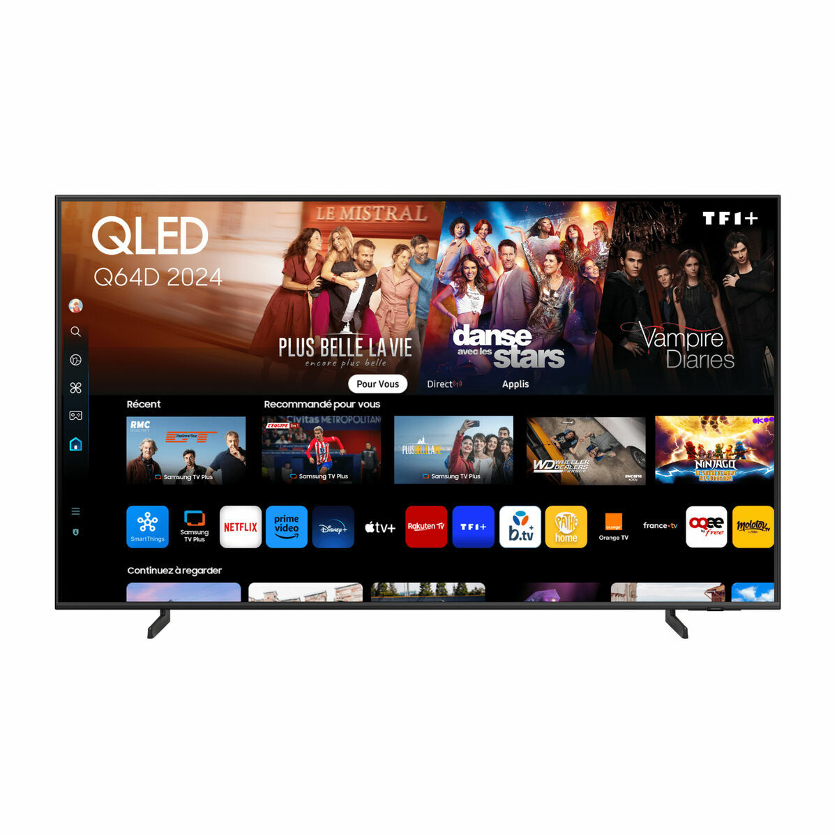 Samsung TQ65Q64DAU 165,1 cm (65") 4K Ultra HD Smart TV Wifi Grijs