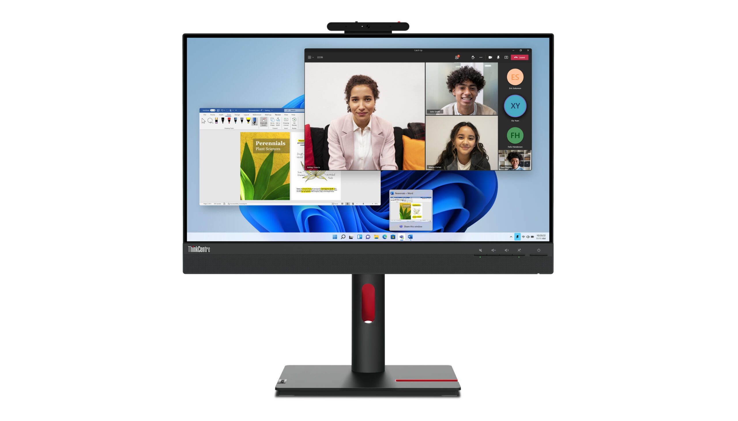 Lenovo ThinkCentre Tiny-In-One 24 Gen 5 LED display 60,5 cm (23.8") 1920 x 1080 Pixels Full HD Zwart