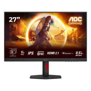 AOC G4 U27G4R computer monitor 68,6 cm (27") 3840 x 2160 Pixels 4K Ultra HD LED Zwart, Rood