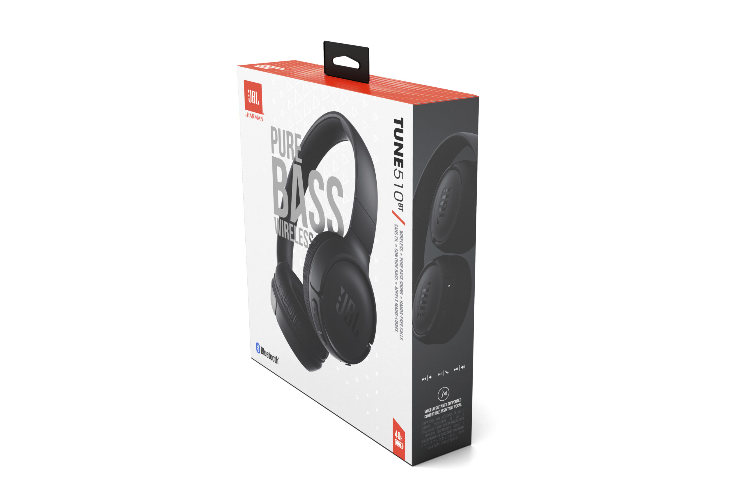 JBL Tune 510 Headset Draadloos Hoofdband Oproepen/muziek USB Type-C Bluetooth Zwart - Afbeelding 10