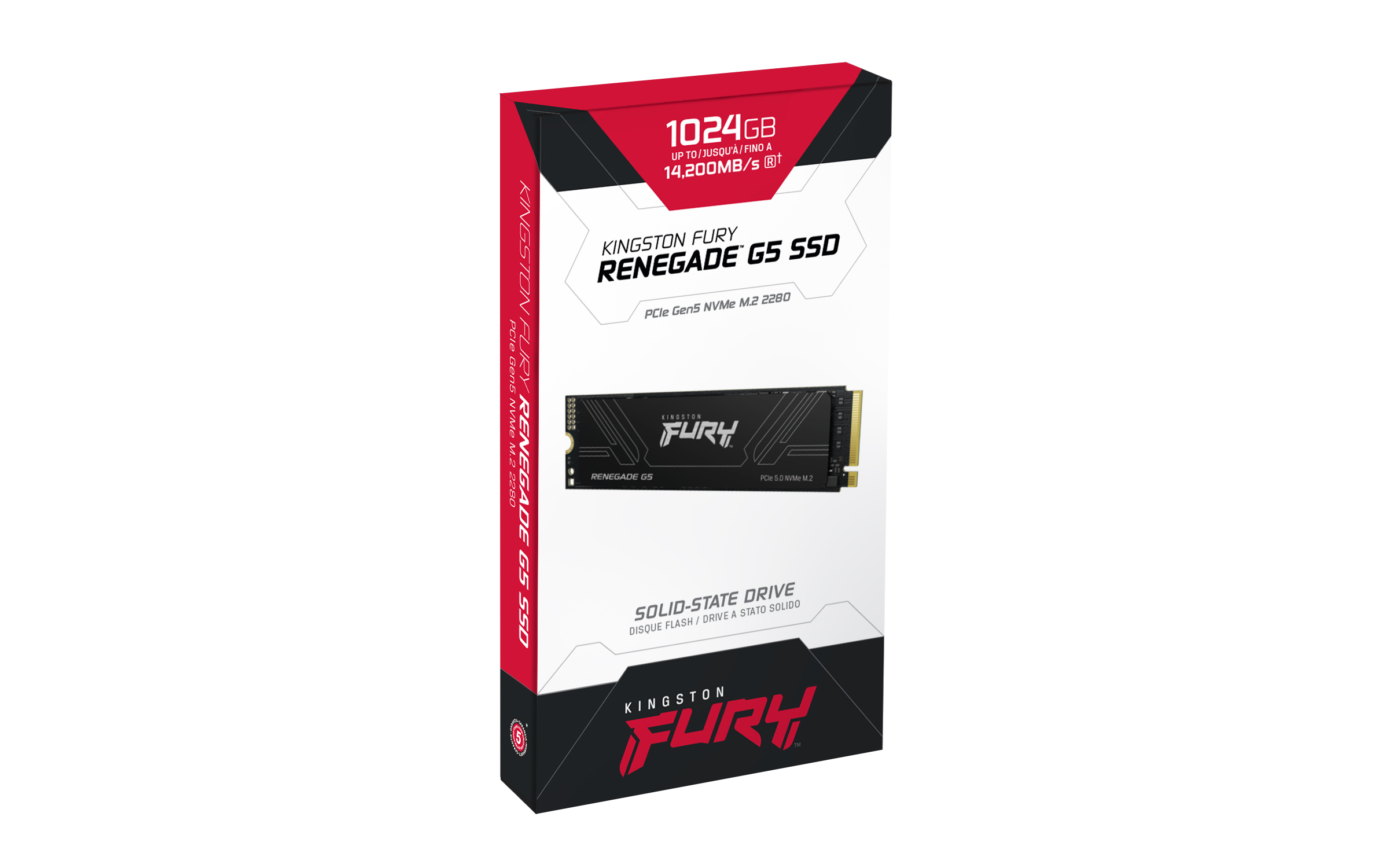 Kingston Technology 1T FURY RENEGADE G5 M.2 2280 NVMe SSD - Afbeelding 4