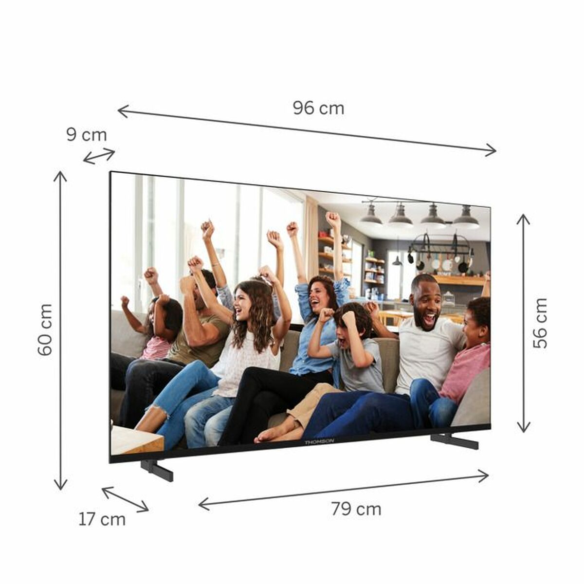 Smart TV Thomson 43UG4S14 UHD 4K LED 43" - Afbeelding 2