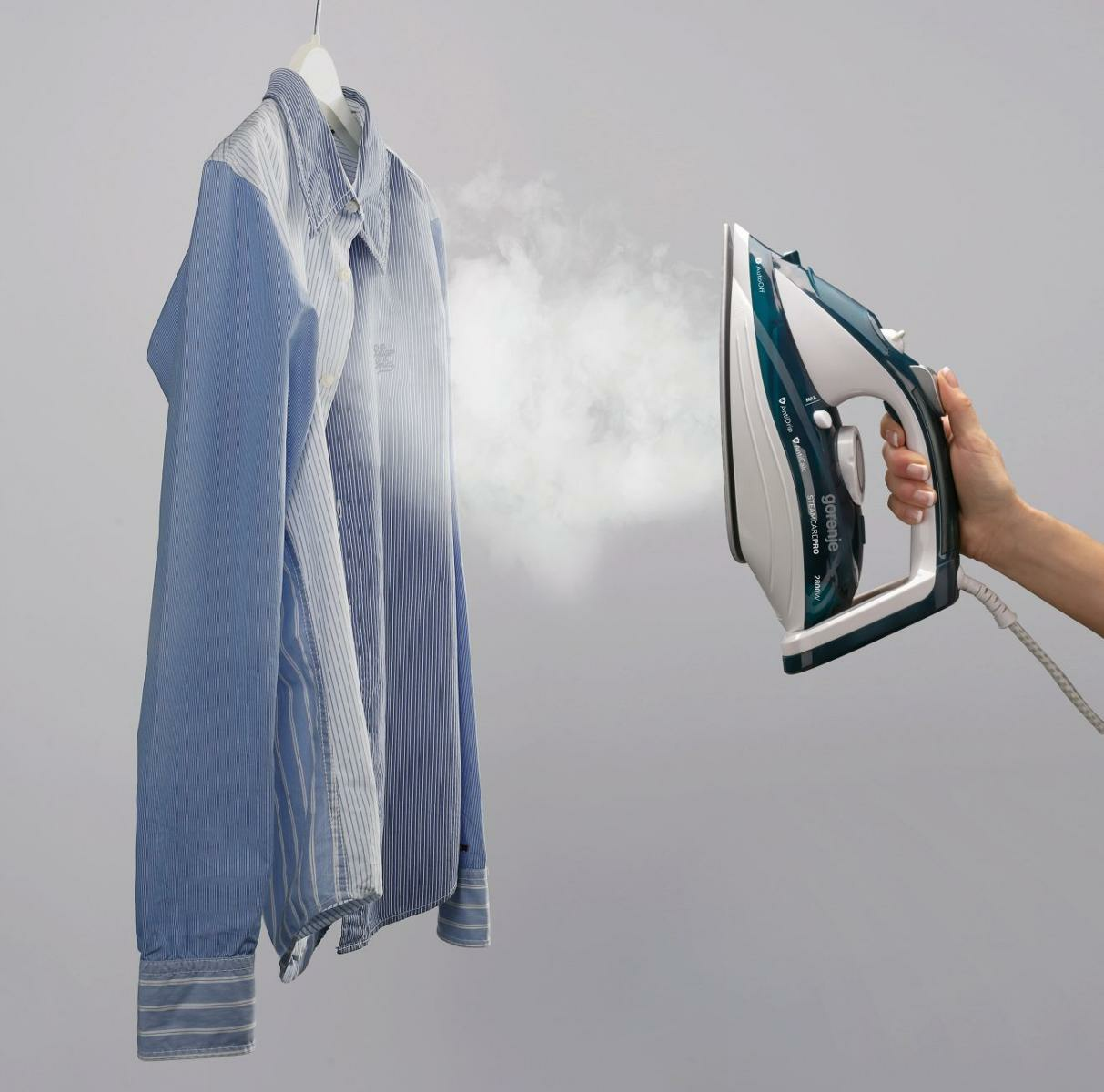 Gorenje SIH2800TQC Stoomstrijkijzer Keramische zoolplaat 2800 W Blauw - Afbeelding 6