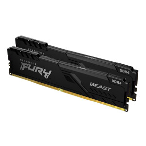 Kingston Technology FURY Beast 32GB 3200MT/s DDR4 CL16 DIMM (Kit van 2) 1Gx8 Black