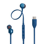 JBL Tune 310C USB Headset Bedraad In-ear Oproepen/muziek USB Type-C Blauw