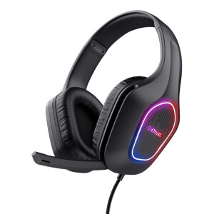 Trust GXT 416 ZIROX Headset Bedraad Hoofdband Gamen USB Type-A Zwart
