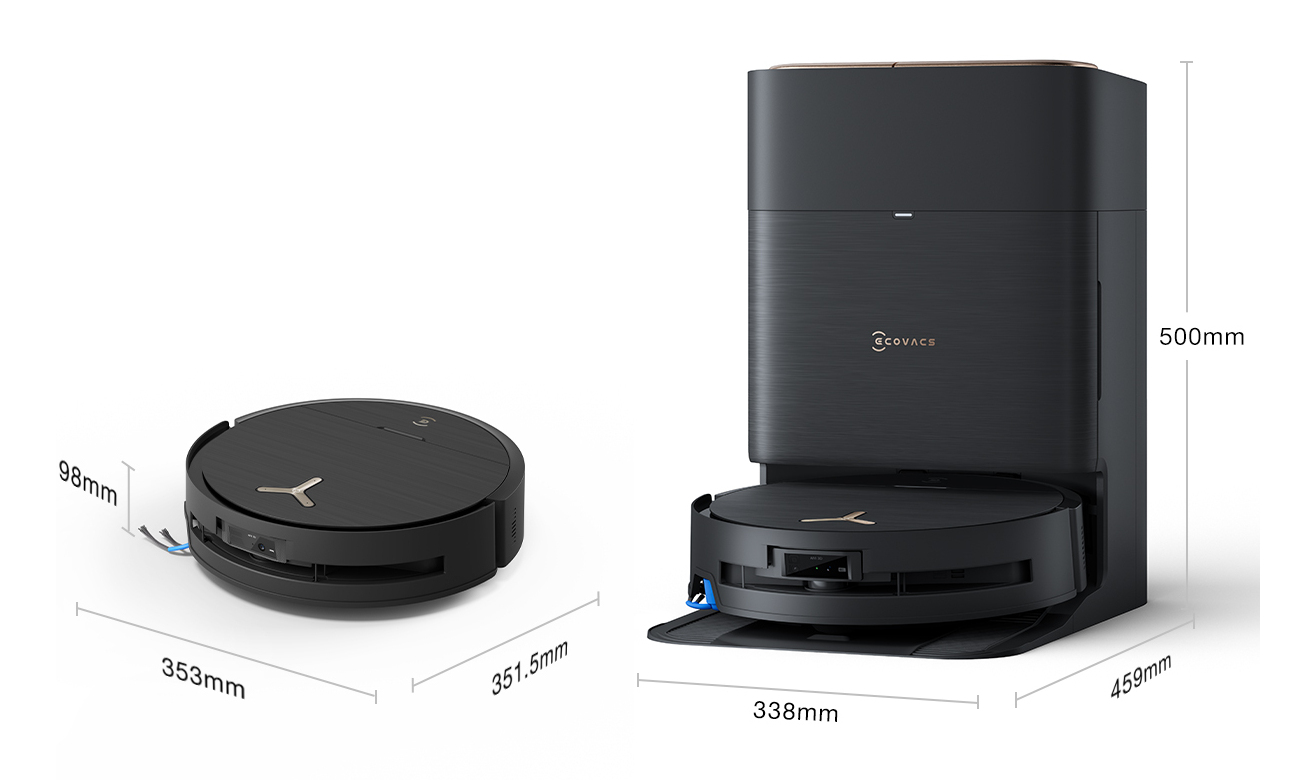 Ecovacs Deebot X9 Pro Omni Zwart - Afbeelding 2