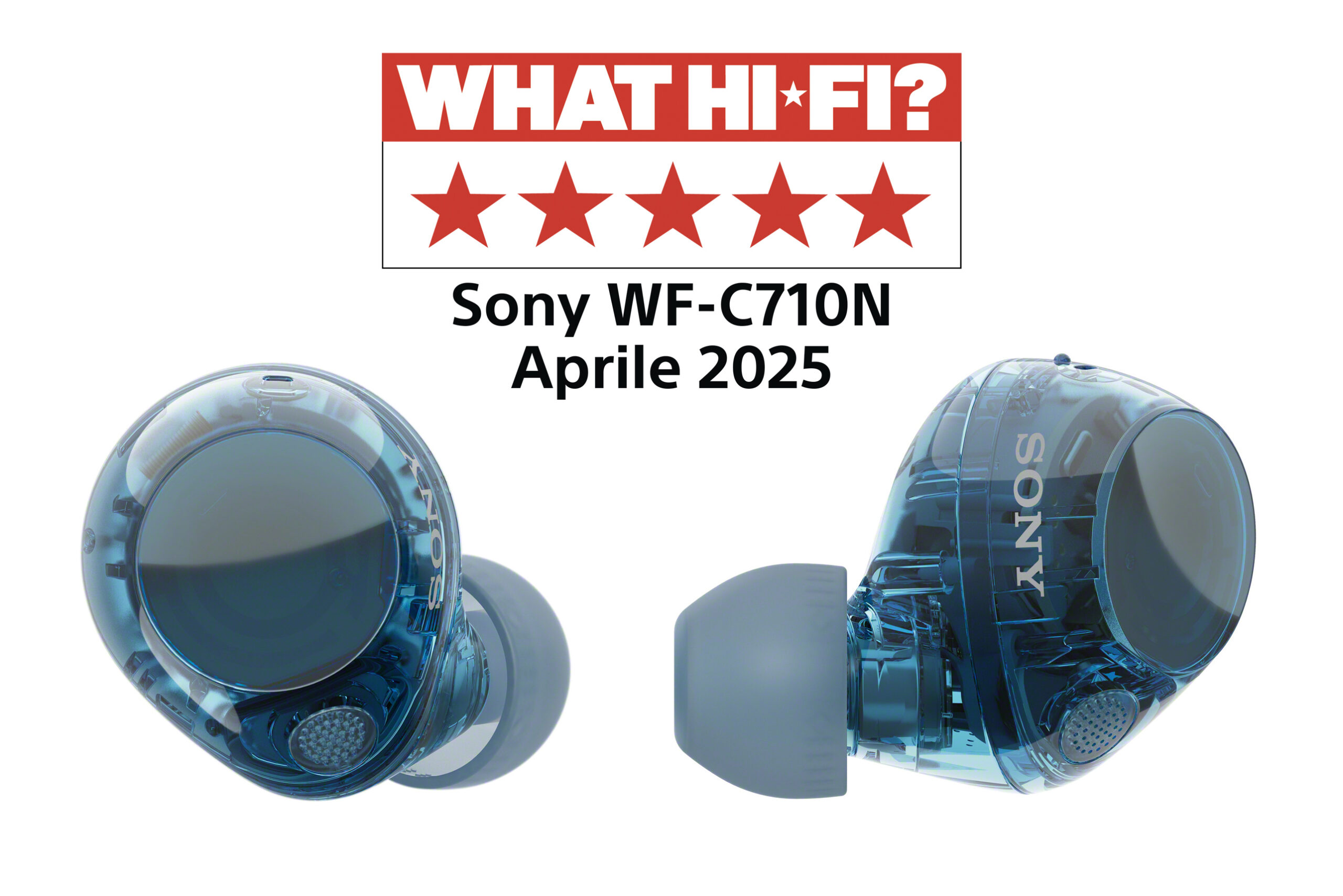 Sony WFC710NL.CE7 hoofdtelefoon/headset True Wireless Stereo (TWS) In-ear Oproepen/muziek USB Type-C Bluetooth Blauw - Afbeelding 2