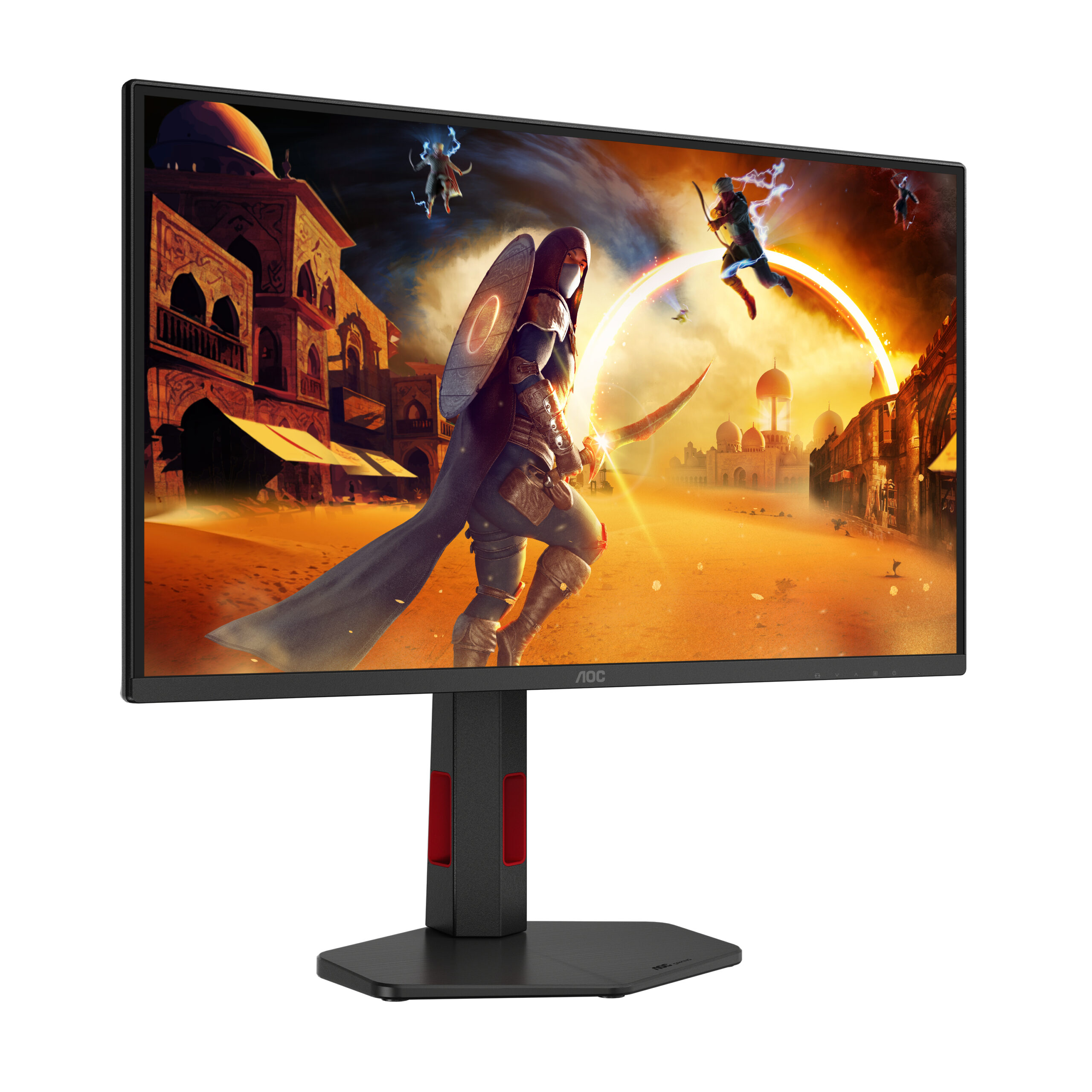 AOC G4 Q25G4SR computer monitor 62,2 cm (24.5") 2560 x 1440 Pixels Quad HD LED Zwart, Rood - Afbeelding 7