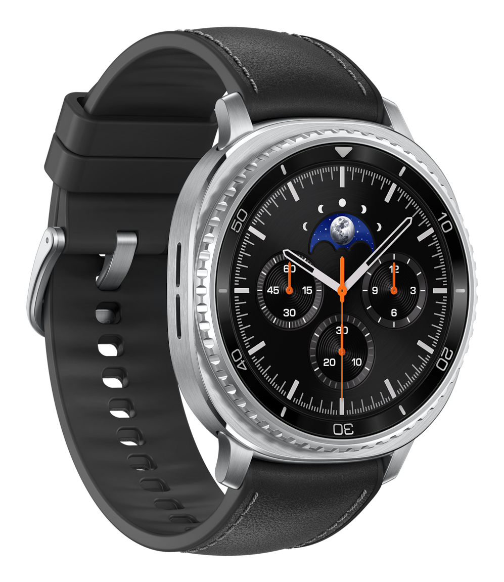 Samsung Galaxy Watch 8 Classic 3,3 cm (1.3") AMOLED 46 mm Digitaal 438 x 438 Pixels Touchscreen Zilver Wifi GPS - Afbeelding 2