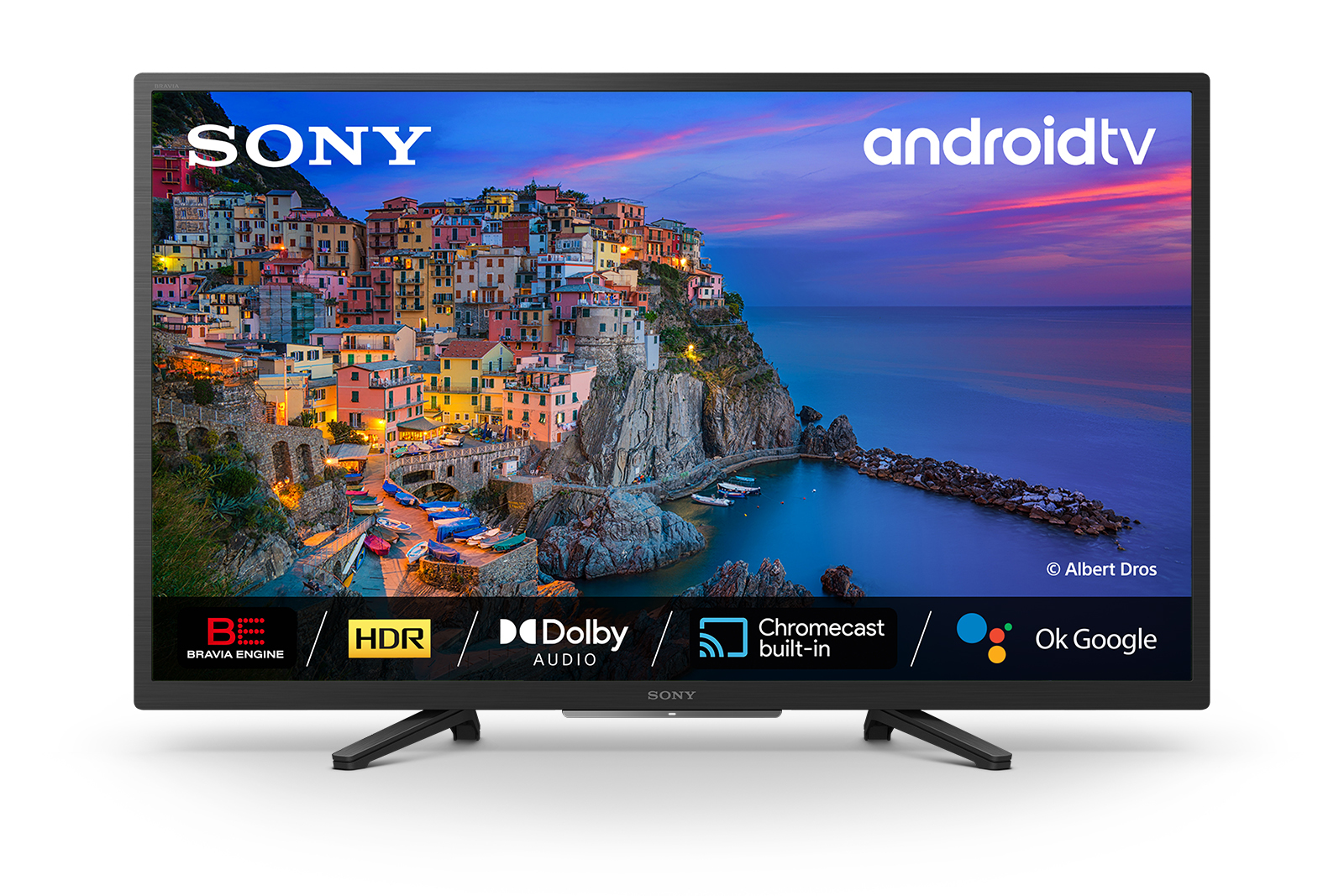 Sony KD32W800P1AEP tv 81,3 cm (32") HD Smart TV Wifi Zwart - Afbeelding 2