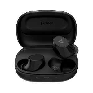 HP Poly Voyager Free 20 Gray Earbuds +Basic Charge Case