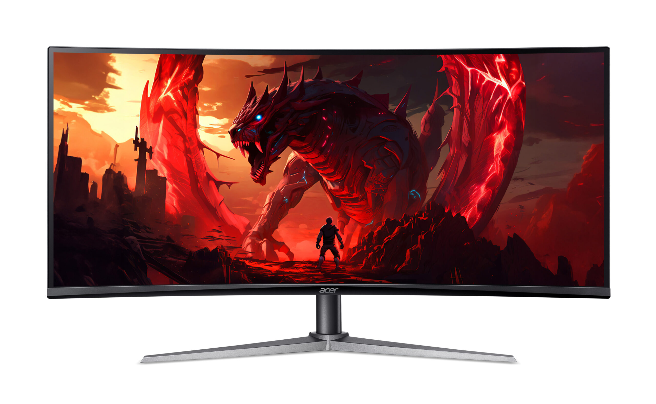 Acer Nitro ED0 ED340CU S3 computer monitor 86,4 cm (34") 3440 x 1440 Pixels UltraWide Quad HD LED Zwart