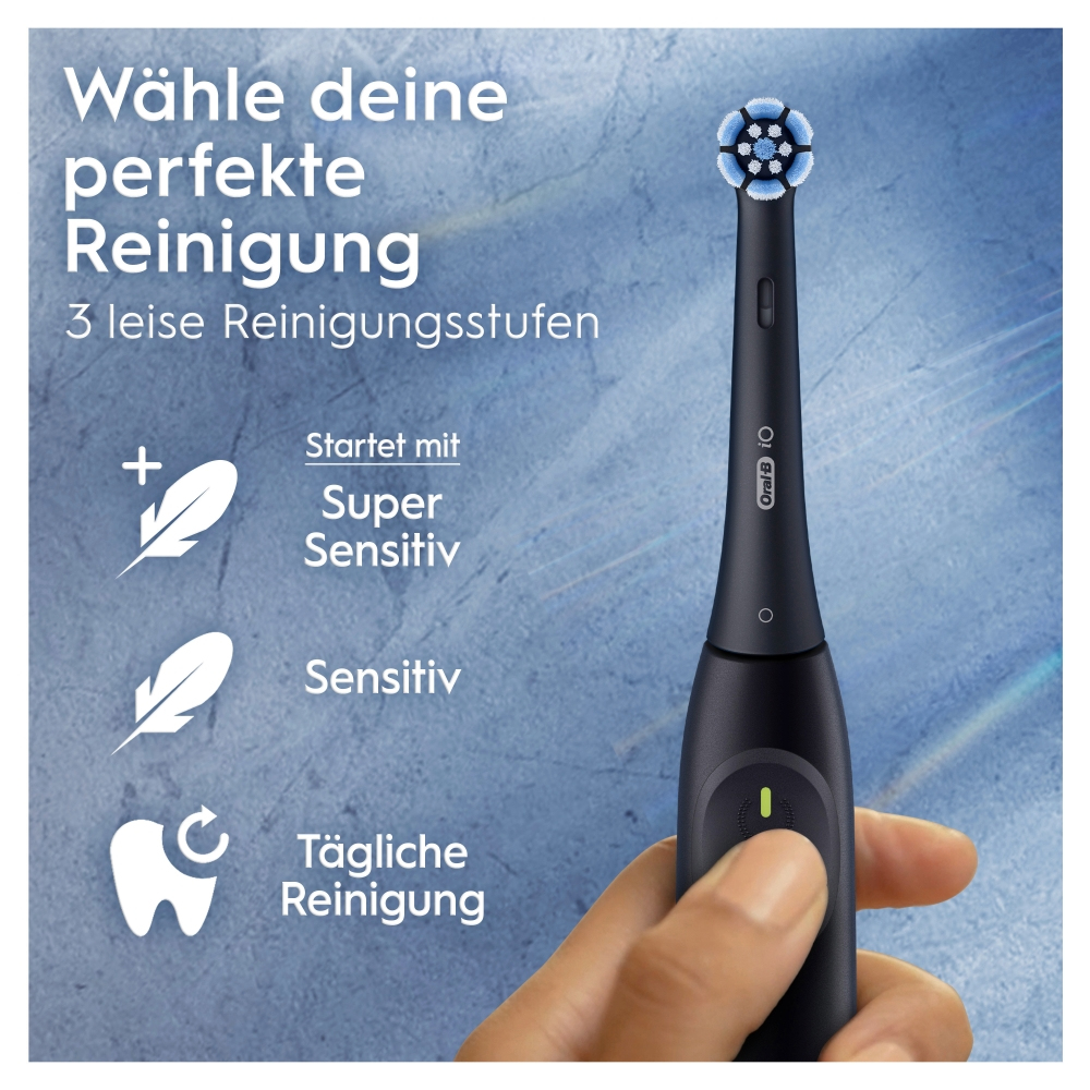 Oral-B iO Series 2 Volwassene Vibrerende tandenborstel Zwart, Roze - Afbeelding 7
