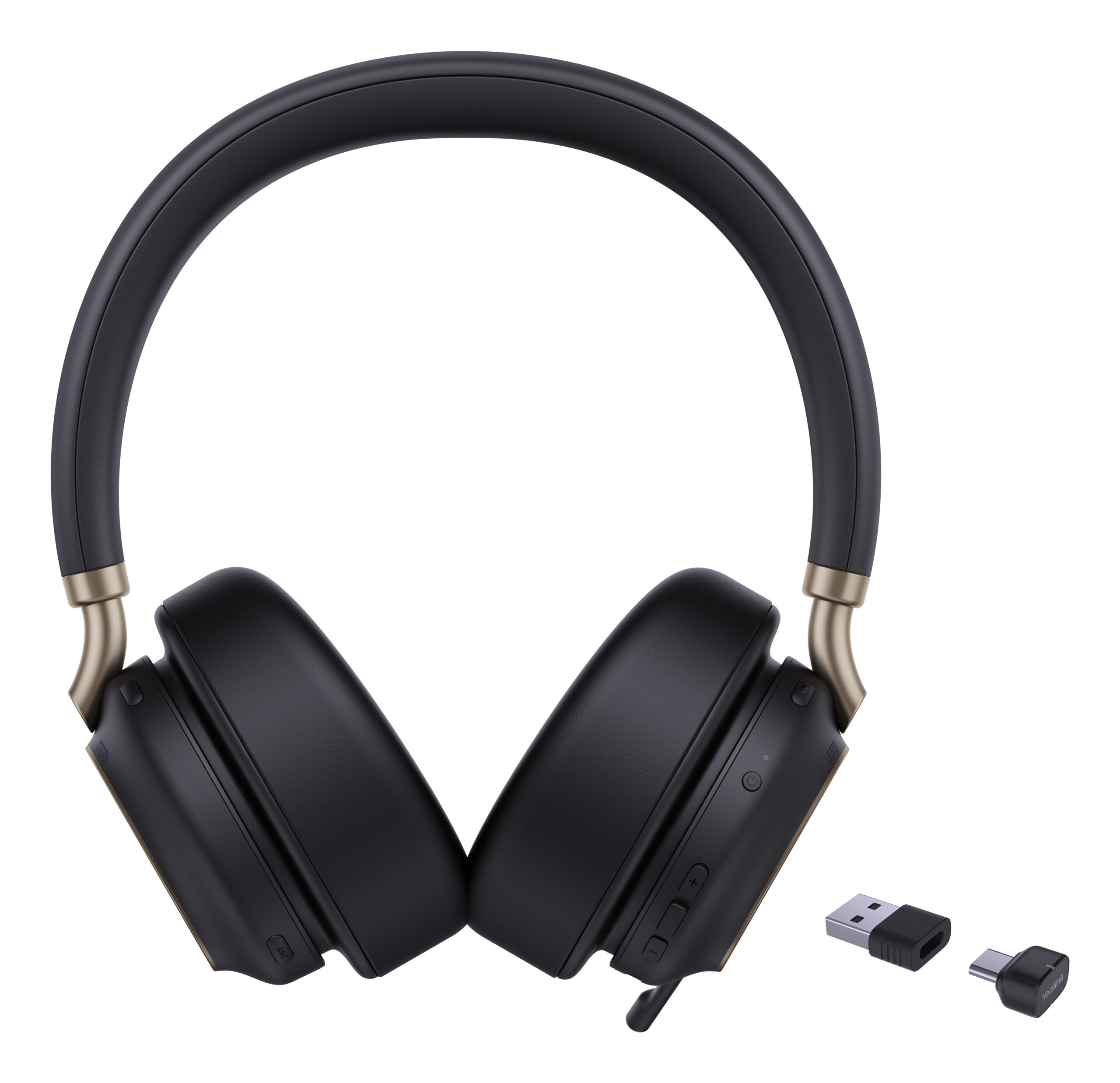 Yealink BH76 Plus Teams Zwart USB-C/A Headset