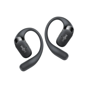 SHOKZ OpenFit 2+ Hoofdtelefoons Draadloos oorhaak, In-ear Oproepen/muziek Bluetooth Zwart