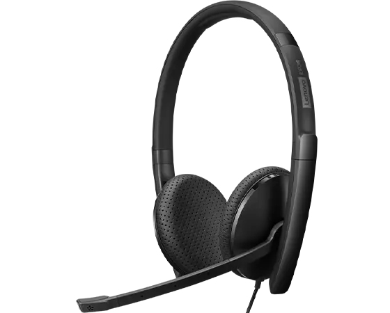Lenovo 4XD1M39028 hoofdtelefoon/headset Bedraad Hoofdband USB Type-C Zwart - Afbeelding 3