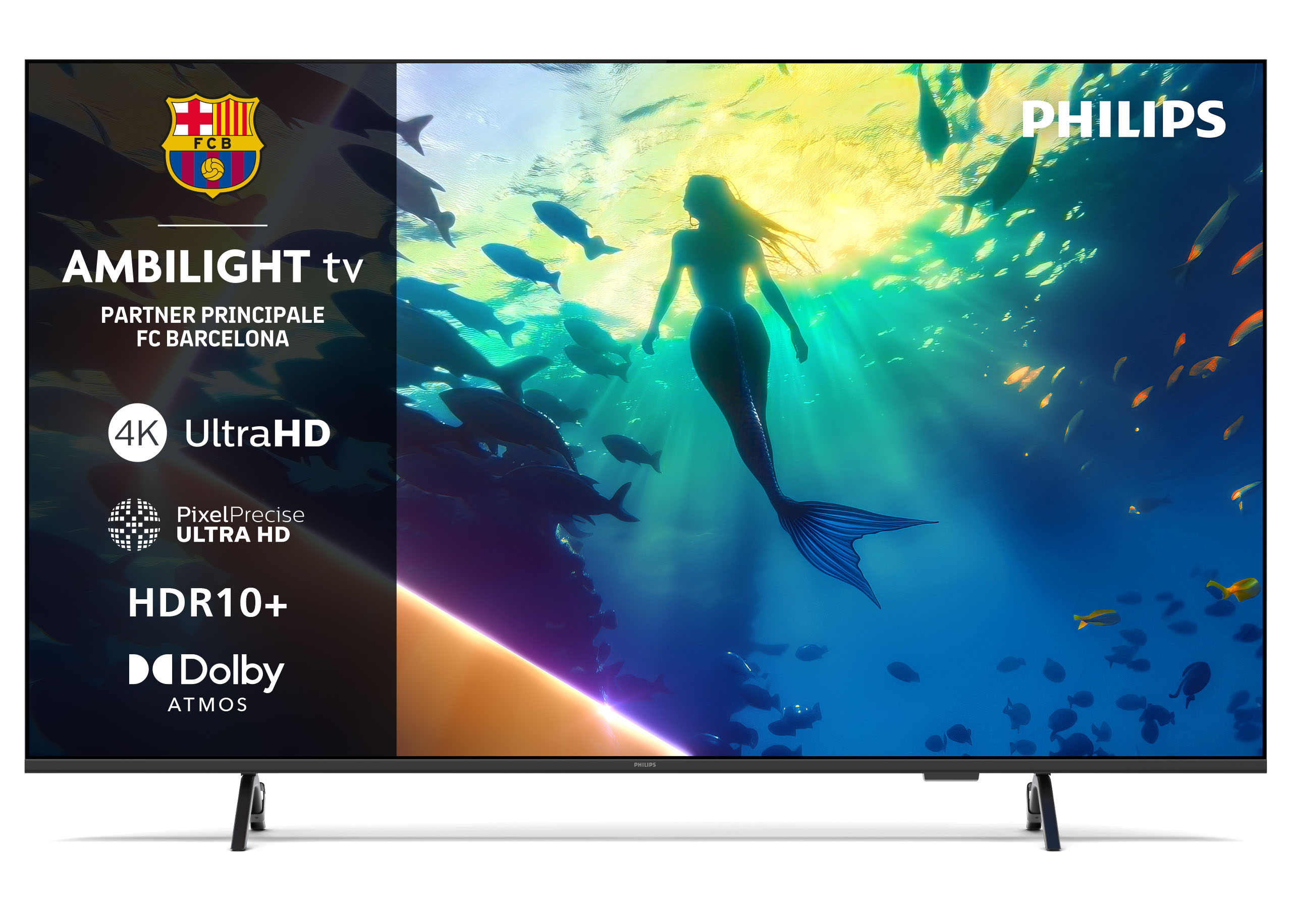 Philips 55PUS8010/12 tv 139,7 cm (55") 4K Ultra HD Smart TV Wifi Zwart