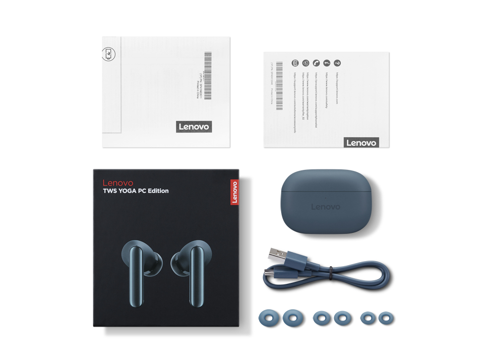 Lenovo TWS Yoga PC Edition Headset True Wireless Stereo (TWS) In-ear Oproepen/muziek Bluetooth Blauwgroen - Afbeelding 15