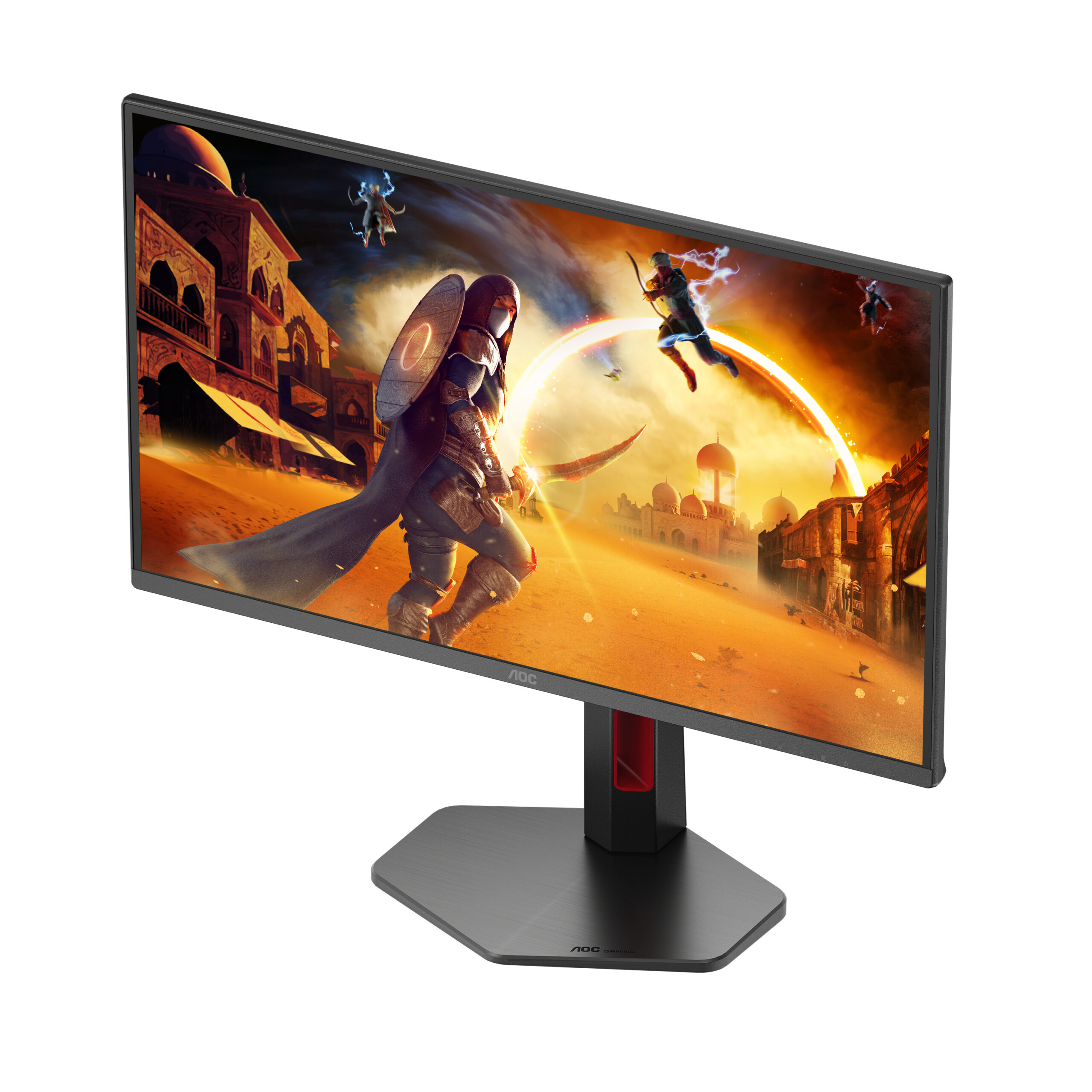 AOC G4 Q25G4SR computer monitor 62,2 cm (24.5") 2560 x 1440 Pixels Quad HD LED Zwart, Rood - Afbeelding 6