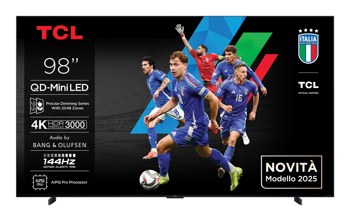 TCL 98C7K tv 2,49 m (98") 4K Ultra HD Smart TV Wifi Metallic 3000 cd/m² - Afbeelding 2