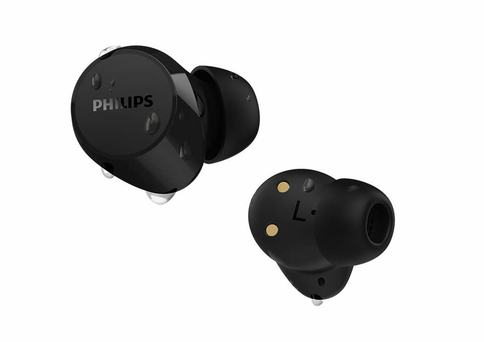 Philips TAT1209BK/00 hoofdtelefoon/headset True Wireless Stereo (TWS) In-ear Oproepen/muziek Bluetooth Zwart - Afbeelding 5