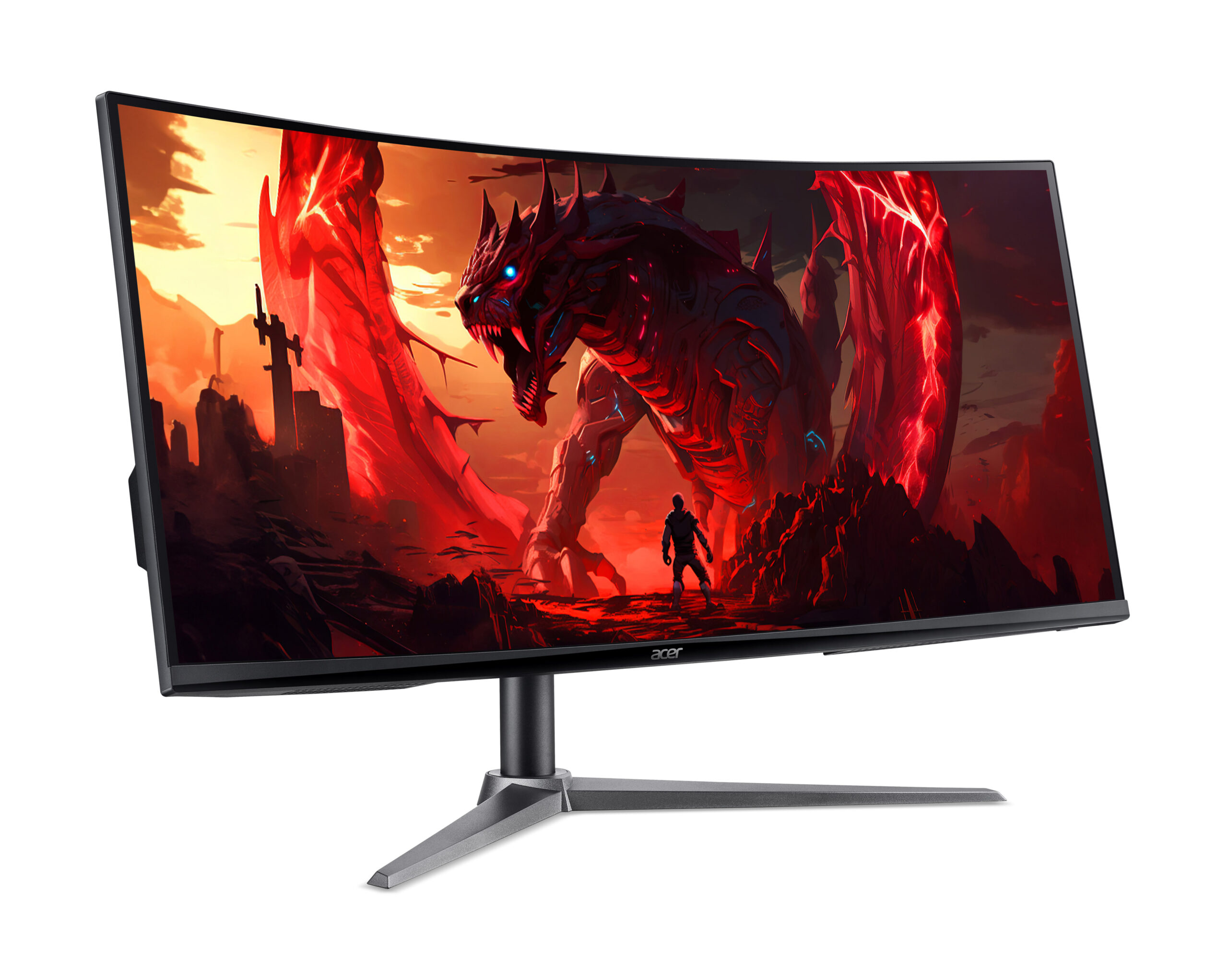 Acer Nitro ED0 ED340CU S3 computer monitor 86,4 cm (34") 3440 x 1440 Pixels UltraWide Quad HD LED Zwart - Afbeelding 2