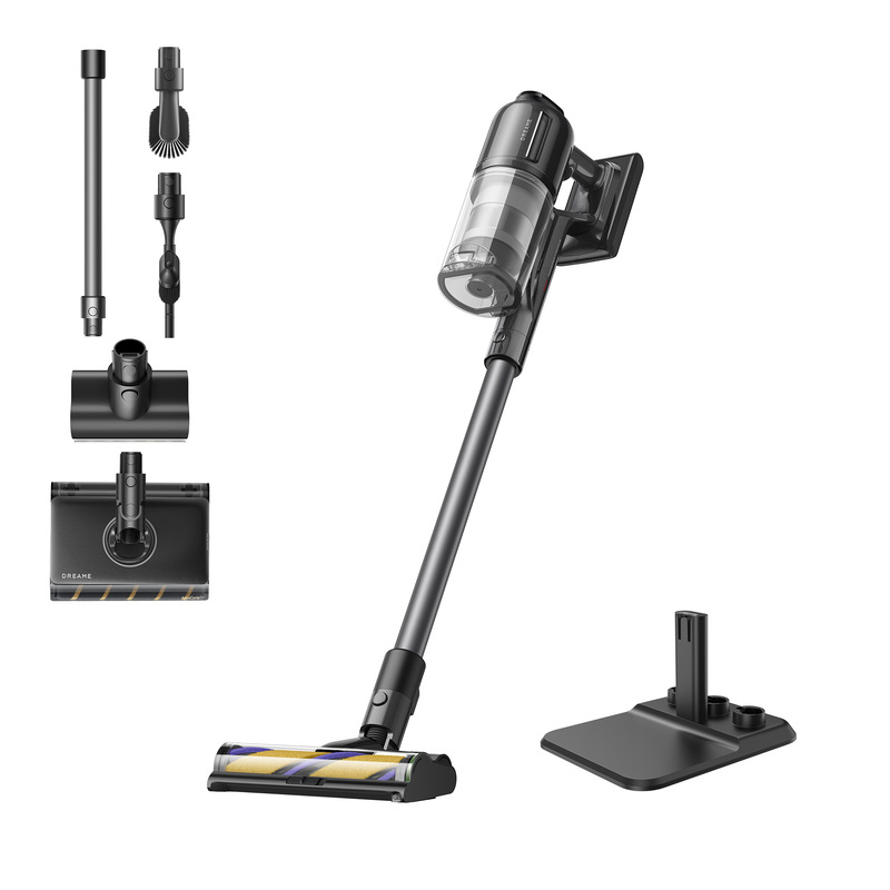 Dreame R20 Ultra AquaCycle 2-in-1-steelstofzuiger Batterij/Accu Droog HEPA Zakloos 0,6 l 540 W Zwart 2,85 Ah