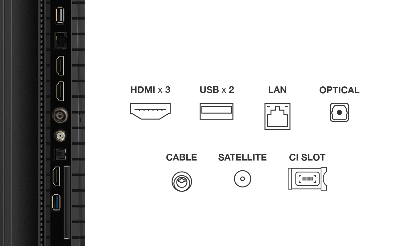TCL P7K 85P7K tv 2,16 m (85") 4K Ultra HD Smart TV Wifi Metallic 450 cd/m² - Afbeelding 6